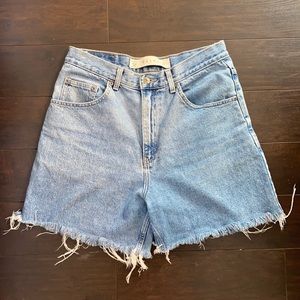 Vintage High Rise Denim Shorts